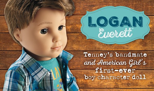 New American Girl Logan retailer Everett Boy Doll